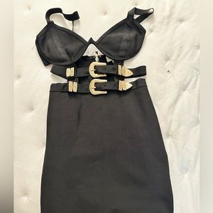 Kali mini dress in black REVOLVE